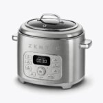 multi cooker stailess silver