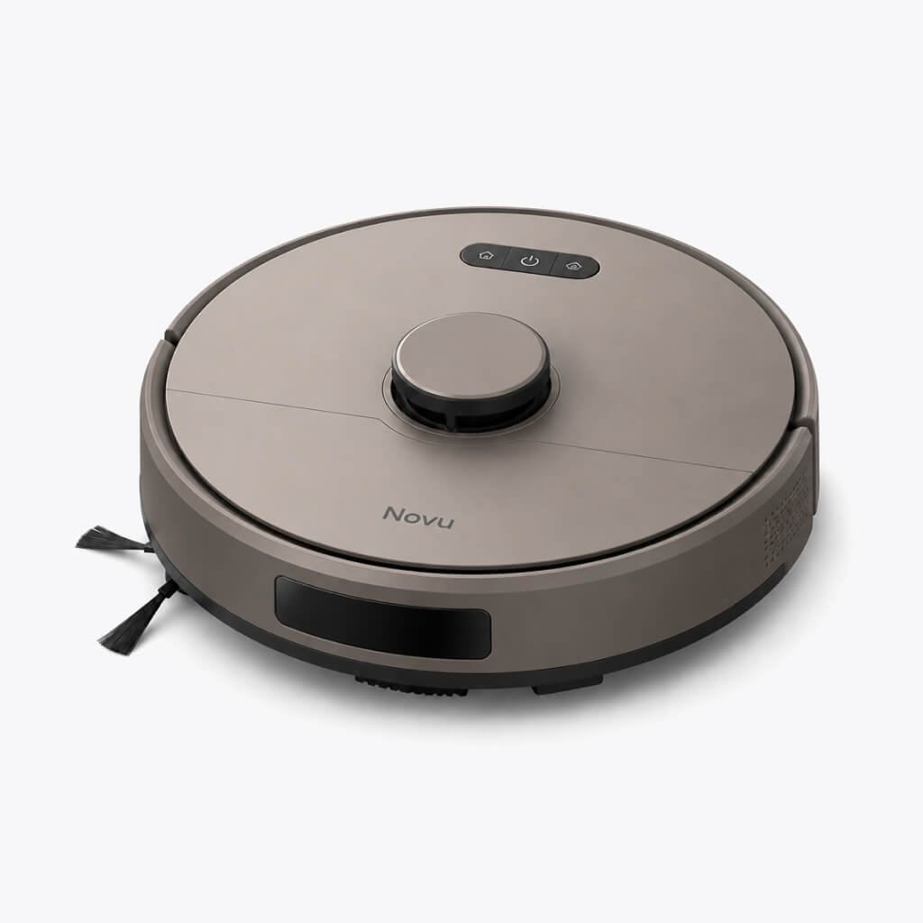 robot vacuum brown