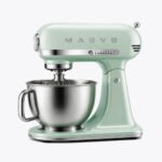 standing mixer red mint
